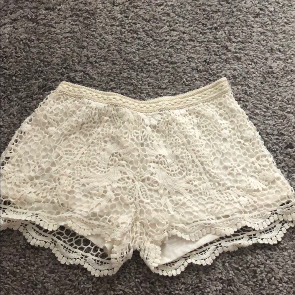 Lace shorts